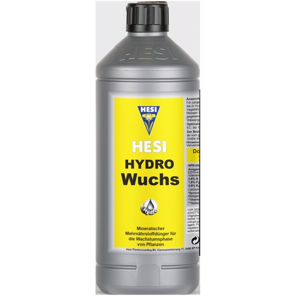 Hesi Hydro Wuchs 1L - Wachstumsdünger für Hydro & Aero Growing