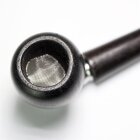 Holz Schraubpfeife 18cm groß & robust – Pfeife mit Schraubgewinde