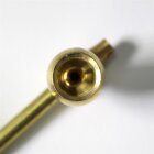 Mushroom Pipe Pilz Pfeife 9cm Messing 3tlg – stylisch für Kräuter