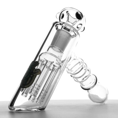 Bubble Bob Bong 6-Arm Perkolator Jelly Joker Glas