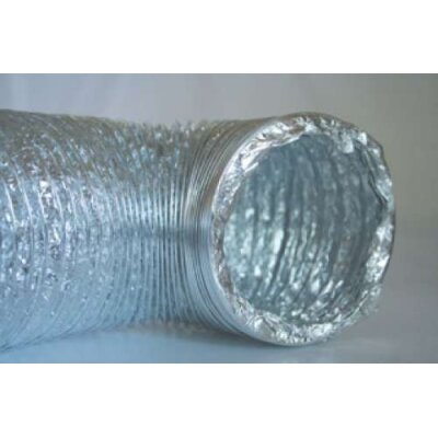 10m Aluflex Lüftungsschlauch 100mm für Grow Zelt