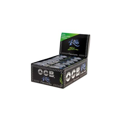 OCB Rolls Black 5m 4,5cm Papier