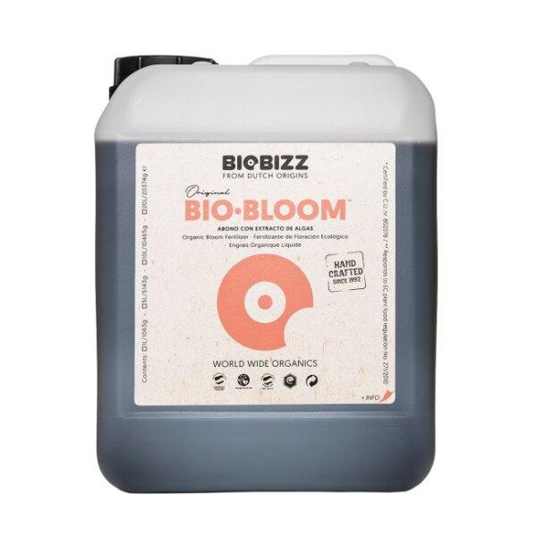 BioBizz Bio-Bloom 10L Blütendünger alle Medien Grow Düngung