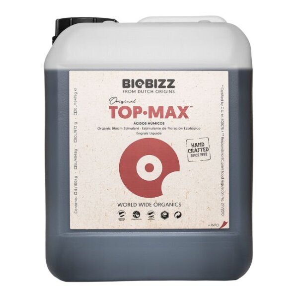 BioBizz Top-Max 5L Blütenbooster Grow Large
