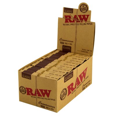 RAW Paper inkl Tip Connoisseur