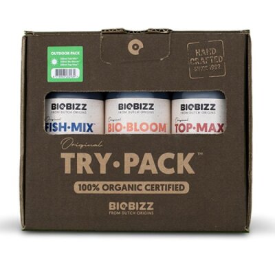 BioBizz Try Pack Outdoor Set 3x 250 ml –...