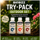 BioBizz Try Pack Outdoor Set 3x 250 ml – Komplettset für Wachstum und Blüte