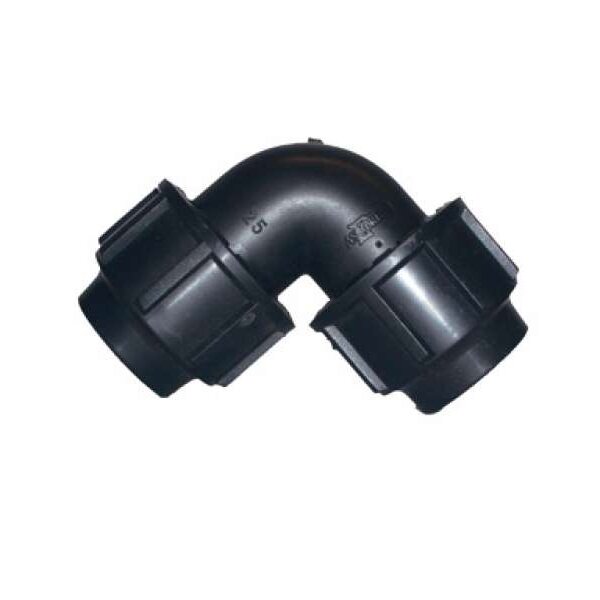 Winkel 90° Verbinder 20mm – Grow-Bewässerung flexibel installieren