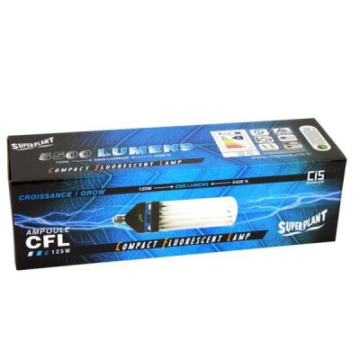 Superplant 200W Grow Lampe 6400K für Wachstum – Energiesparlampe