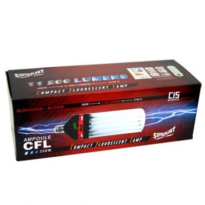 Superplant 250W Blüte Lampe 2100K für Bloom...
