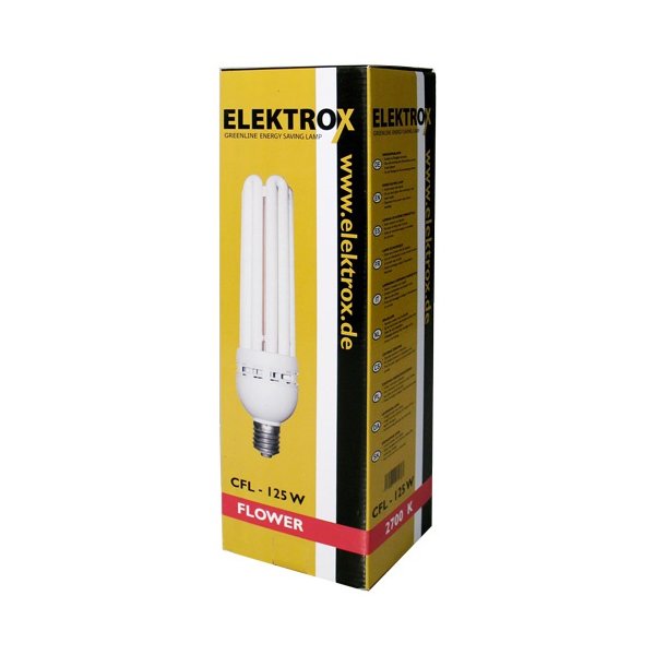 Elektrox Energiesparlampe für Blütenphase 125W Bloom 2700K
