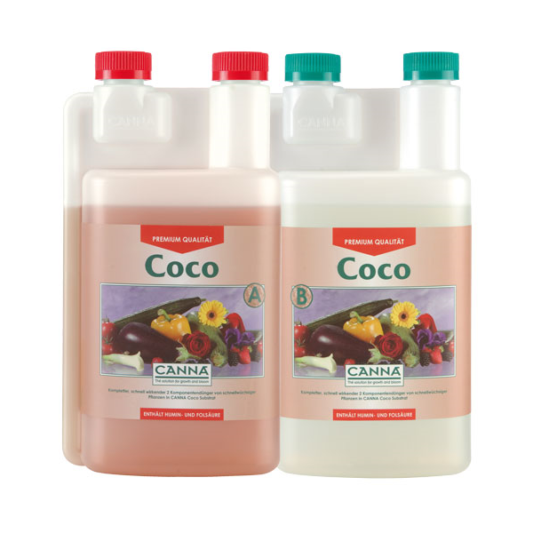 Canna Coco A+B Dünger für Coco Grow Pflanzen 2-teilig