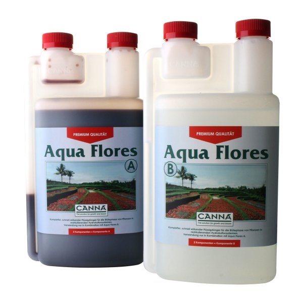 Canna Aqua Flores A+B Blütendünger für rezirkulierende Wassersysteme