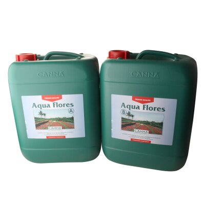 Canna Aqua Flores A+B Blütendünger 1L – Für Hydro-Kreisläufe