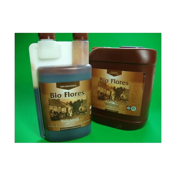 BioCanna Bio Flores Blütendünger für Erde 100% biologisch