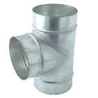 Grow Lüftung T-Stück 3x125-315mm für Abluft & Umluftsysteme
