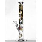 Jelly Joker Colour Skull Bong 18,8mm Totenkopf Glasbong