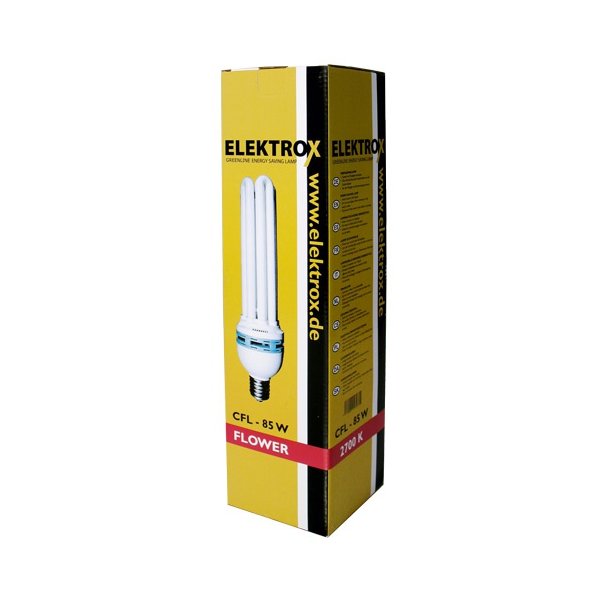 Elektrox Energiesparlampe für Blütenphase 85W Bloom 2700K
