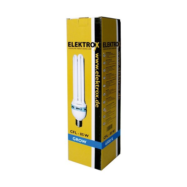 Elektrox Energiesparlampe für Wachstumsphase 85W Grow 6500K