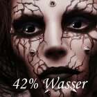 Kontaktlinsen Black Witch 1 Woche, Halloween Zombie Vampir