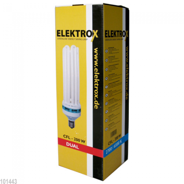 Elektrox Energiesparlampe 200W Dual Spektrum 2700+6500K