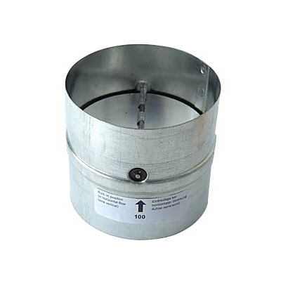 Rückstauklappe 100mm Lüftung für Growraum...