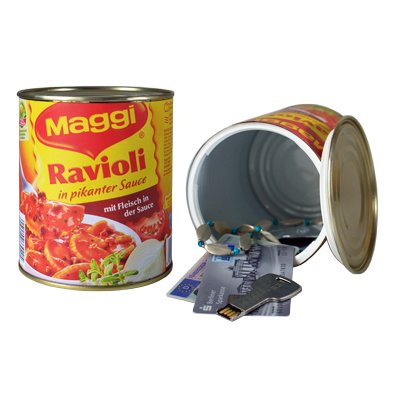 Can-Safe-Maggi-Ravioli-800 gr-Dosen Versteck
