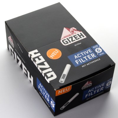 GIZEH-ACTIVE FILTER-6mm-10 x 34er Päckchen