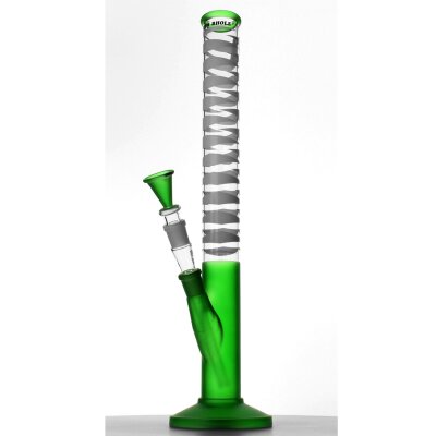 Green 18,8er Bong von Bam Bam Bhole grüne Glasbong robust & langlebig