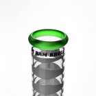 Green 18,8er Bong von Bam Bam Bhole grüne Glasbong robust & langlebig