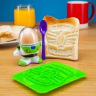 Buzz Lightyear Eierbecher+Toaststempel-Toy Story