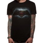 Batman vs. Superman Shirt  Logo schwarz