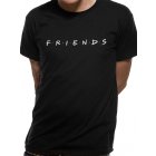 Friends Shirt  Logo schwarz