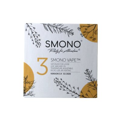 Smono 3 Vaporizer  für Kräuter, Wax & Öl – portable