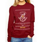Harry Potter Pullover S Xmas Crest rot