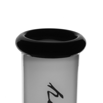 Whity Perc Bong 18,8mm Glas Highline weiß & Perkolator
