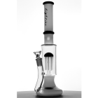 Whity Perc Bong 18,8mm Glas Highline weiß & Perkolator