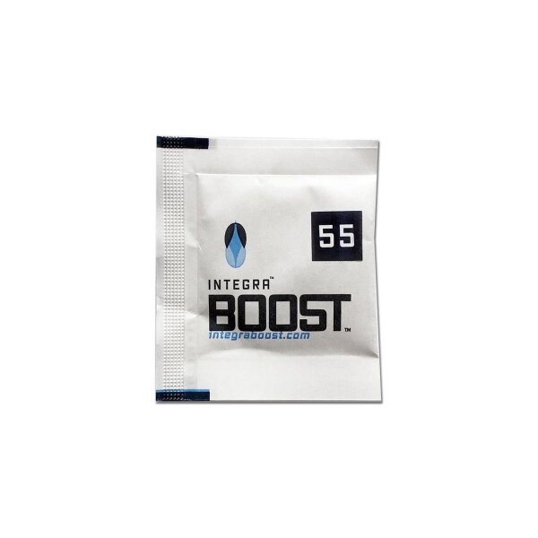 Integra Boost 8g 55% Feuchtigkeit Lagerung trockene Kräuter & Blüten