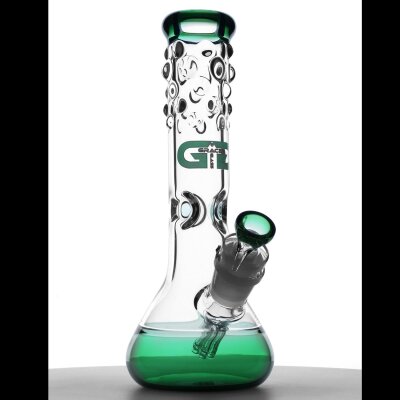 Grace Glass Pearl Green Frog 29,2mm Bong Kickloch & Eisfach