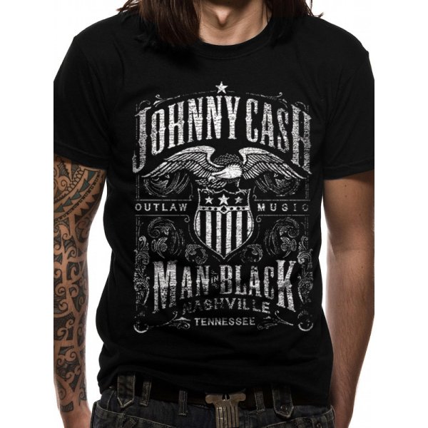 Johnny Cash Shirt M  Label