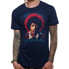 Jimi Hendrix Sky Shirt M navy