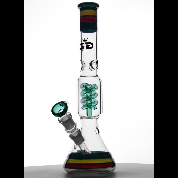 Rasta Temple Glasbong Grace Glass 18,8mm Eisfach & Percolator