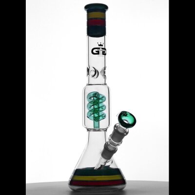 Rasta Temple Glasbong Grace Glass 18,8mm Eisfach & Percolator