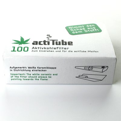 Aktivkohlefilter - 8 mm 100 Stk von actiTube