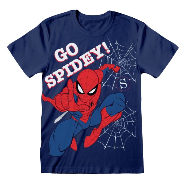 Marvel Comics Kindershirt Spiderman Go Spidey