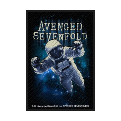 Avenged Sevenfold Patch &quot;The Stage&quot; schwarz blau