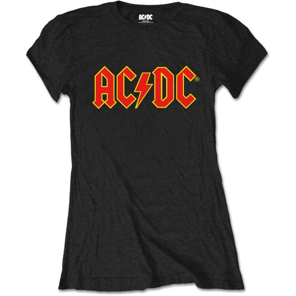 AC/DC Frauenshirt Logo