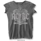 AC/DC Frauenshirt Black Ice Burn out