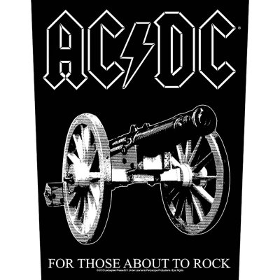 AC/DC Backpatch &quot;For those about to rock&quot;...