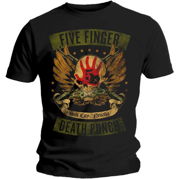 Five Finger Death Punch Shirt Locked and Loaded
